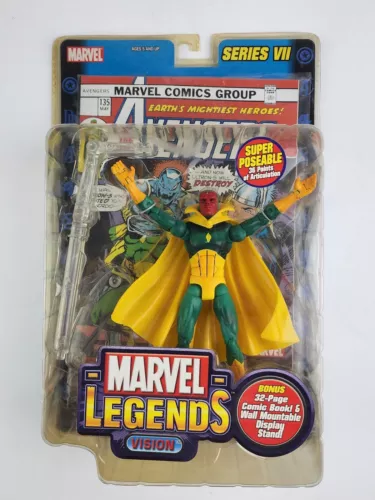 ToyBiz 2004 Marvel Legends Series VII - Visión Super Poseible Nuevo en paquete