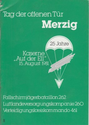 Kaserne "Auf der Ell" Merzig - Fallschirmjägerbatallion ...