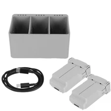 New Flight Battery (2 PACK) for DJI + Charging Hub Mini 3, Mini 3 Pro Drones