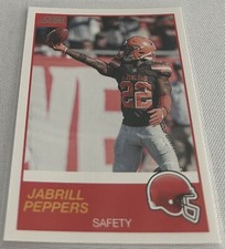 2019 Panini Score Football Jabril Peppers Cleveland Browns base card #110