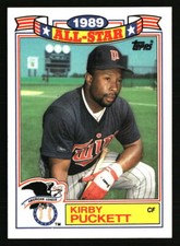 Kirby Puckett 1990 Topps Commemorative #18 Baseball Card