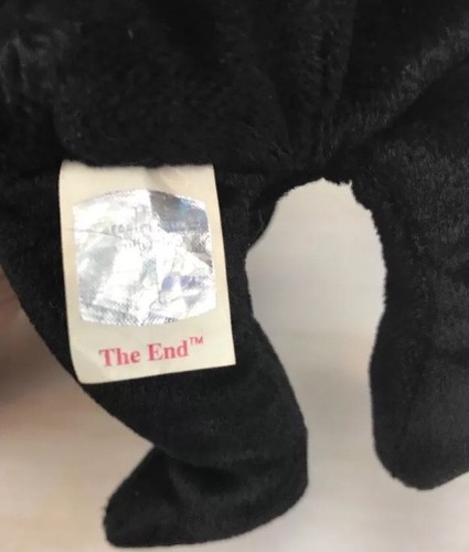Ty Beanie Babies "The End" Bear 1999 RARE Tag Errors Mint Collector - Picture 8 of 9