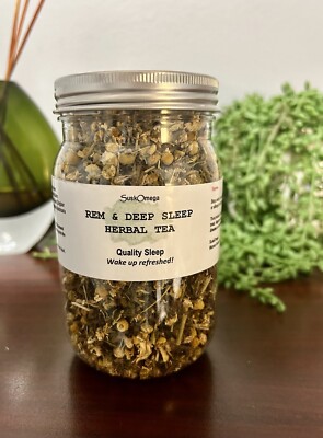 REM Deep Sleep Herbal Tea, Organic, Suskomega