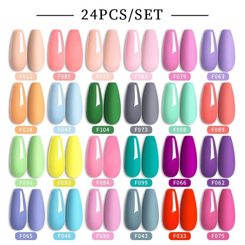 20/24PCS Smalto Gel Termico Set 3 Strati Temperatura Smalto Cambia Colore - Foto 38 di 90