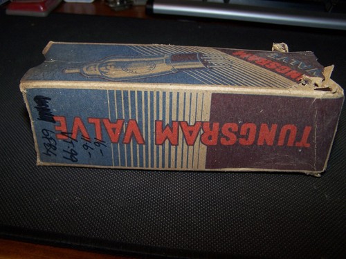 6F8G / VT99 black plate Sylvania , NOS Tube - Picture 7 of 7