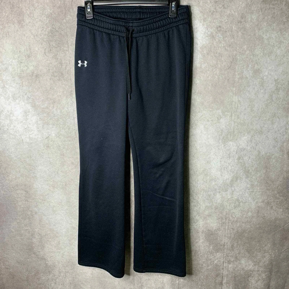 Under Armour Storm Jogger Pants Womens Small Black Semi Fitted