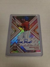 2018 PANINI ELITE EXTRA EDITION DIE CUT PARALLEL NICK DECKER 63/75