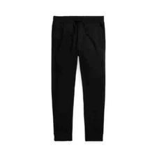 NWT Ralph Lauren Men's Washable Cashmere Jogger Pant Polo Black Large