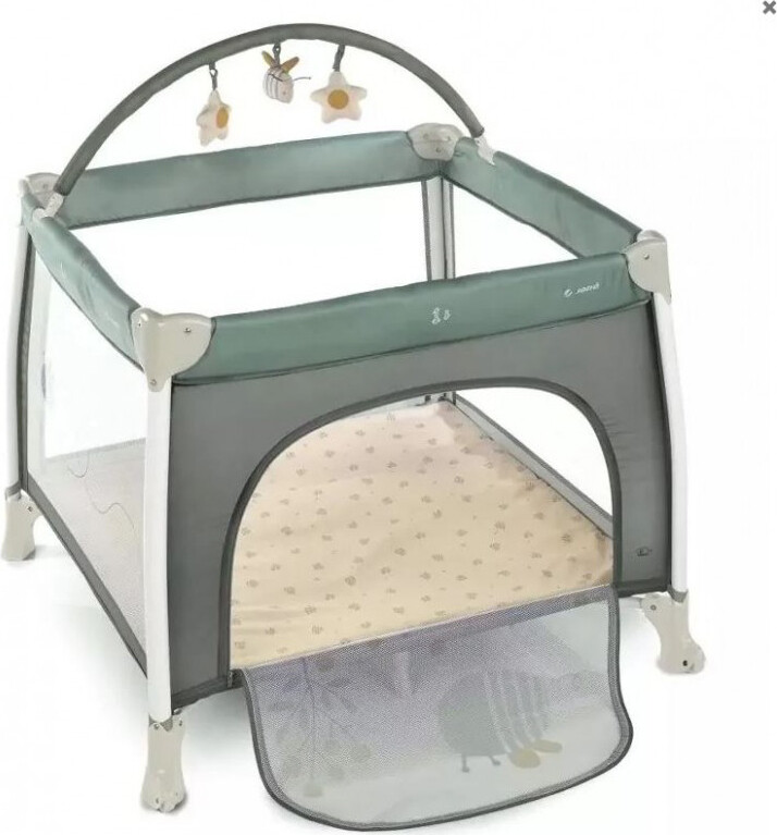 Box Bambini Neonato Recinto Richiudibile con Rete Botanic - Travel Fun Toys Janè