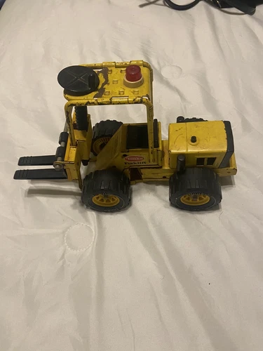 Vintage Tonka Forklift Truck XR-101 1970s Pressed Steel Metal Toy