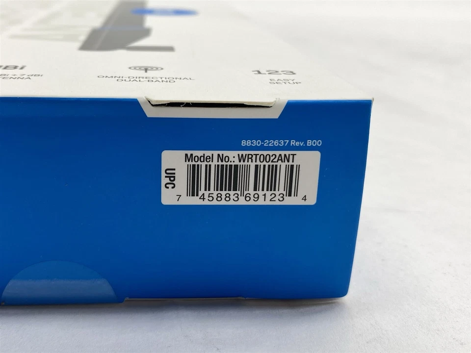 Linksys WRT002ANT Omni Directional Dual-Band 2-Pack High Gain Antenna NEW sealed - Image 3 of 3