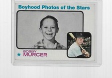 1974 TOPPS BASEBALL BOYHOOD PHOTOS OF THE STARS BOBBY MURCER #343