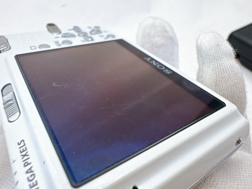 SONY Cyber-shot DSC-T10 White 7.2MP Compact Digital Camera w/Battery & Charger - Picture 5 of 24