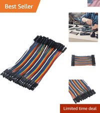 40 Pin Multicolored Jumper Wires 10CM Female to Female for Raspberry Pi Projects