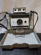 Vintage Polaroid 320 Automatic Land Camera with Flash and Case. Untested, As Is.