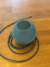 Apple HomePod Mini Smart Speaker Black - Used, With Wall Mount Cable - Siri