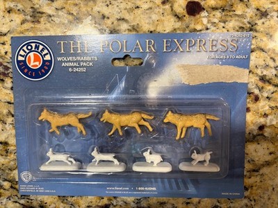 Lionel The Polar Express Wolves/Rabbits Animal Pack 6-24252 SEALED
