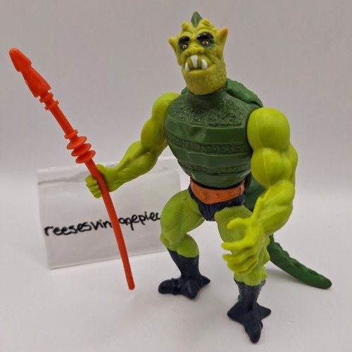 Vintage WHIPLASH Motu Masters Of The Universe He-Man Actionfigur komplett D1ff