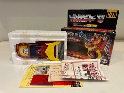 Vintage (NOT REISSUE) G1 Takara Hasbro Transformers Hotrod MIB (Japan Box)