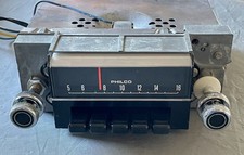 WORKING 1970 70 1969 Ford Mustang Shelby Cougar AM Car Radio D0ZA w/Knobs NICE!!