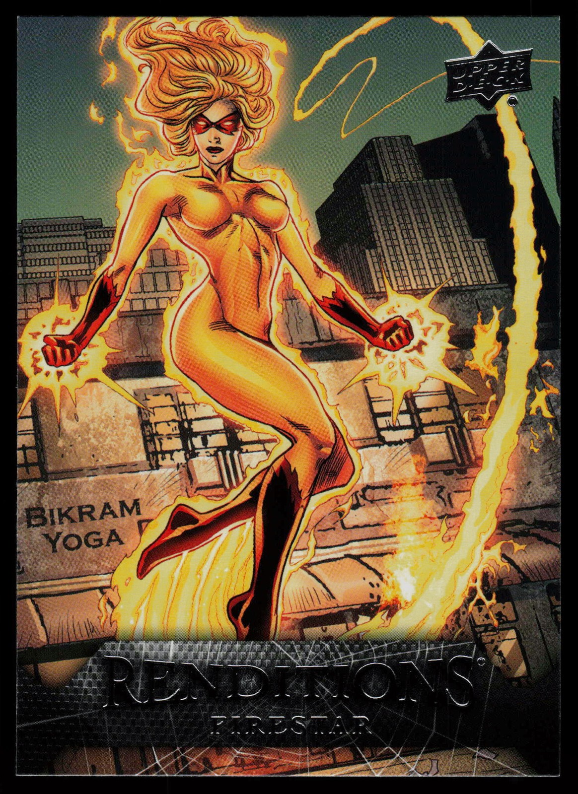 2024 Upper Deck Marvel Spider-Man Renditions #90 Firestar