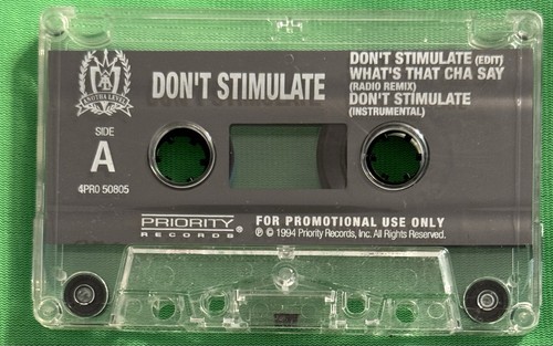 ANOTHA LEVEL - Don’t Stimulate - RARE PROMO CASSETTE - Picture 3 of 5