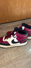 Nike Men s Mid Sneakers Burgundy/Black/White ...