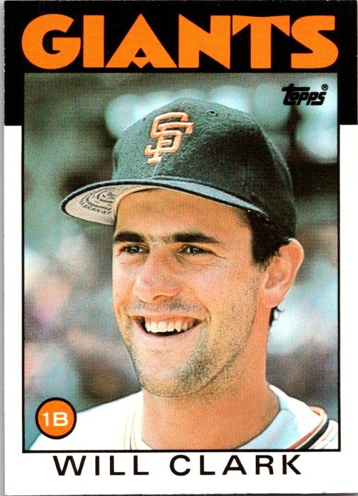 Will Clark 2001 Topps Traded & Rookies #T117 #/2001 San Francisco Giants