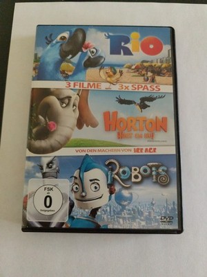Rio - Horten und Robots - DVDs zusammen
