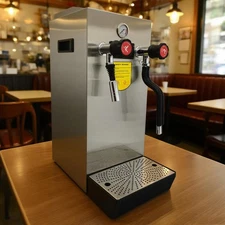 220V 10L Stainless Steel Milk Bubble Steam Boiling Water Machine Coffee Tea