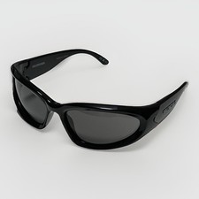 Balenciaga BB0157S 001 Black Sunglasses