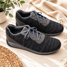 Drew Terrain Sneakers Mens 12 Black Knit Slip...