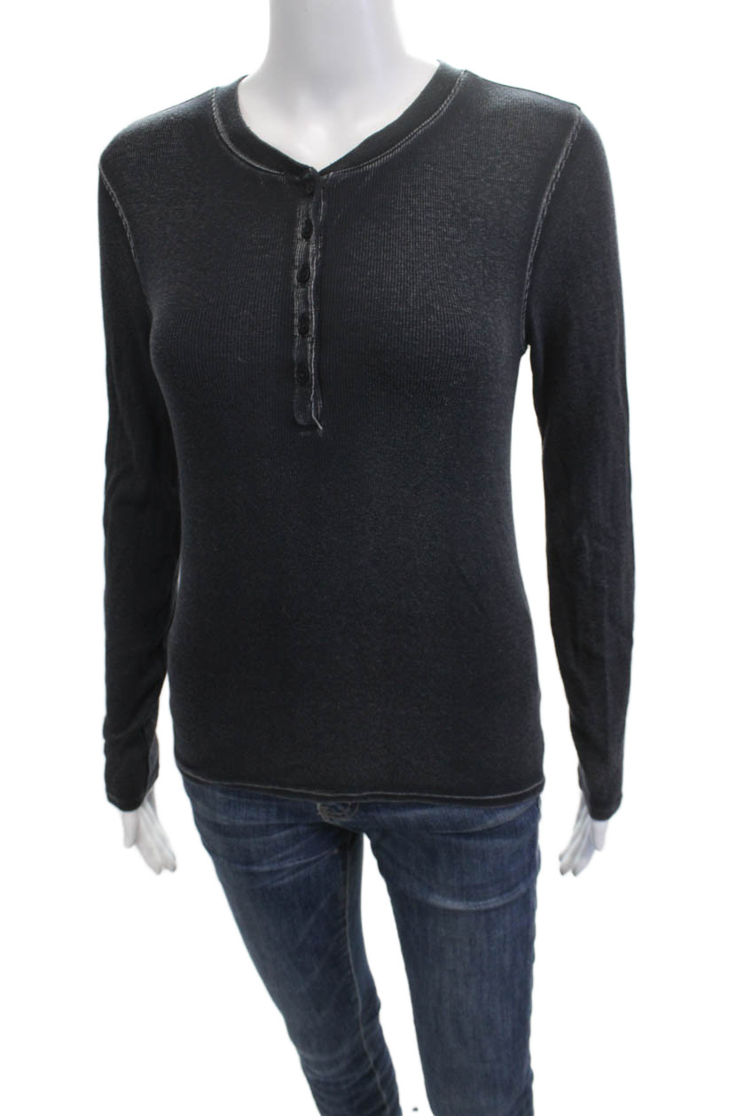 Patrick Assaraf Womens Basic Button-Up Long Sleev… - image 2