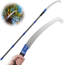 Pole Saw, Manual Pole Saw with 6.5FT Extension Rod for High Branches Tree Trimmi