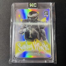 2025 Panini Donruss Optic Sunday Kings Jalen Hurts Eagles #11 Football Case Hit!