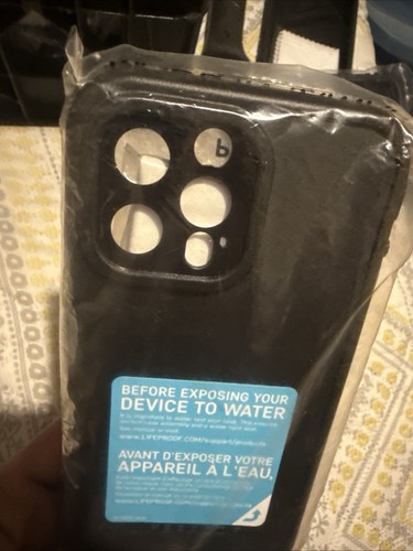 Custodia impermeabile LifeProof serie FRE per Apple iPhone 13 Pro Max nera scatola aperta - Foto 4 di 21