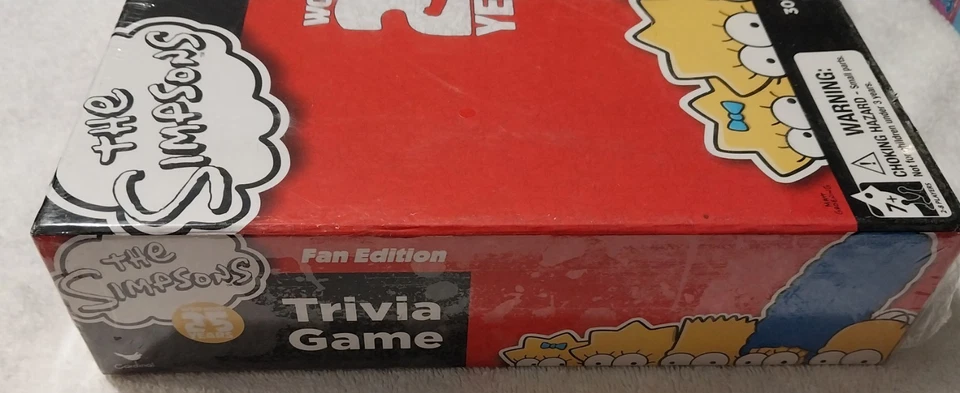 The Simpsons Fan Edition Trivia Game 2013 25 Years 100% Complete SEALED - Image 3 of 4