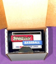 1992 Topps Traded GOLD Factory Sealed! 132 Card Set In Original Box 