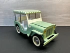 1963 Tonka Green Surrey Jeep from the 2140 Outdoor Living Set Nice Condition!