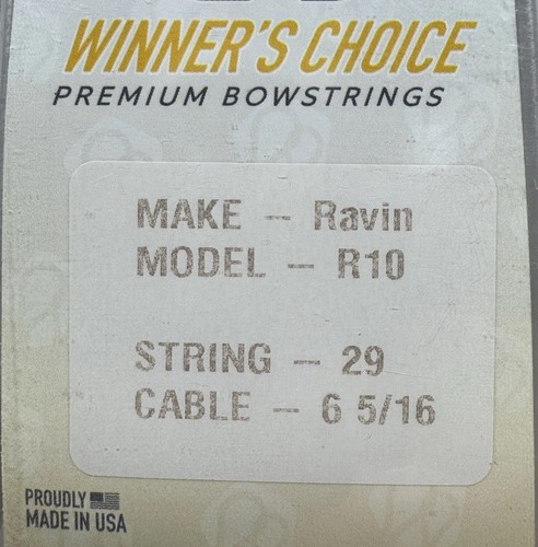 Winner's Choice Replacement Bow String Cable Set Ravin R10 Crossbow ...