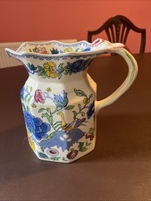 Masons Regency Ironstone China Octagonal Jug