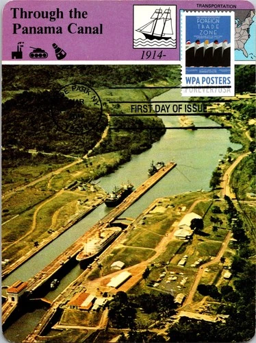 Dr Jim Stamps Maximum Card Wpa Posters Forever Foreign Trade Zone Fdc