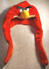 Hilarious Angry Birds Hat With Ear Flaps