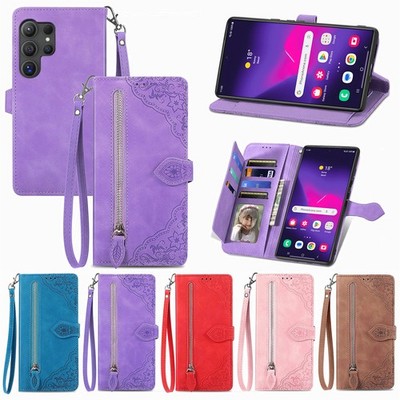 Handy Hülle für Samsung S26 S21 S22 S23 S24 S25 Ultra FE Tasche magnetisch Cover