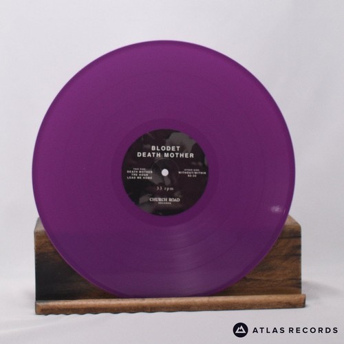 Blodet Death Mother 1/A 2/A Purple Insert LP Album Vinyl Record CRR211v - NM/NM - Picture 5 of 9