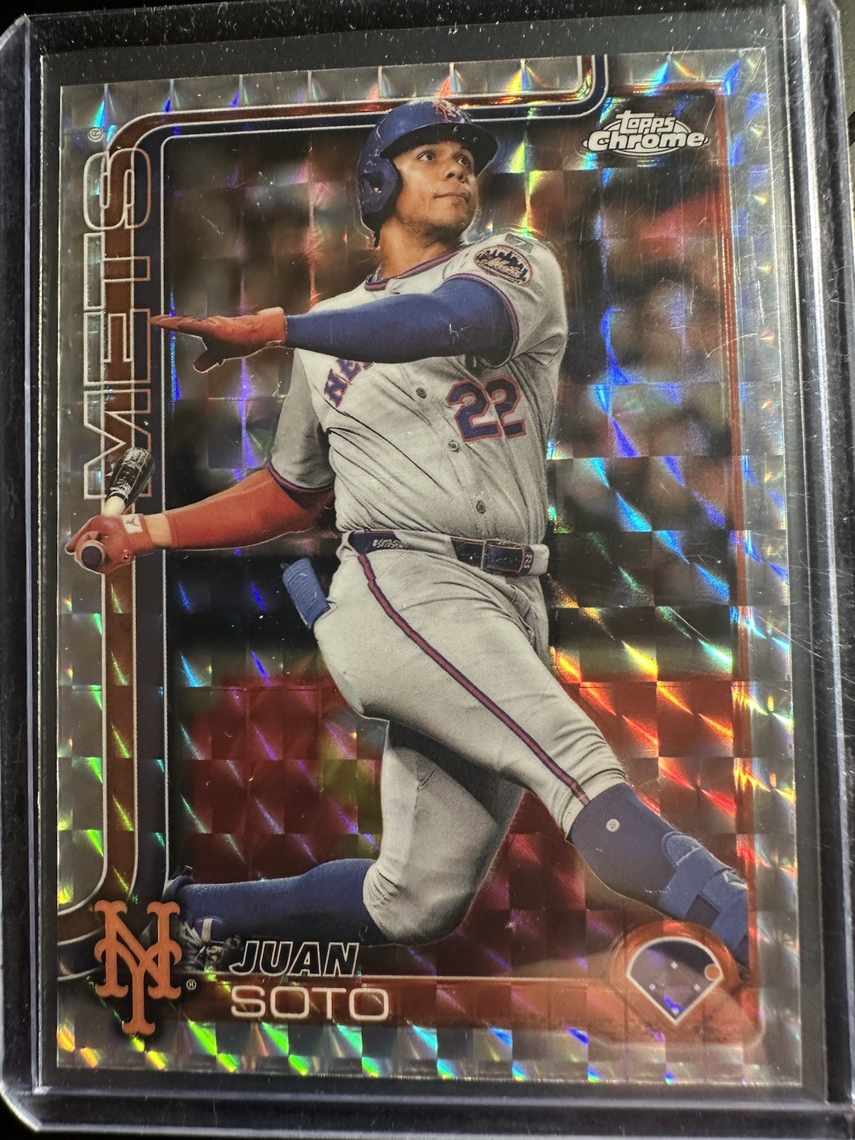 2025 Topps Chrome - Juan Soto #200 Geometric Refractor
