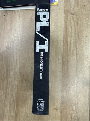 #ad #ad PL I for Programmers Robert A. Barnes 1979 North Holland Hardcover $29.99