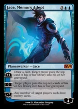 MTG Jace, Memory Adept, Magic 2014, Heavily Played, English