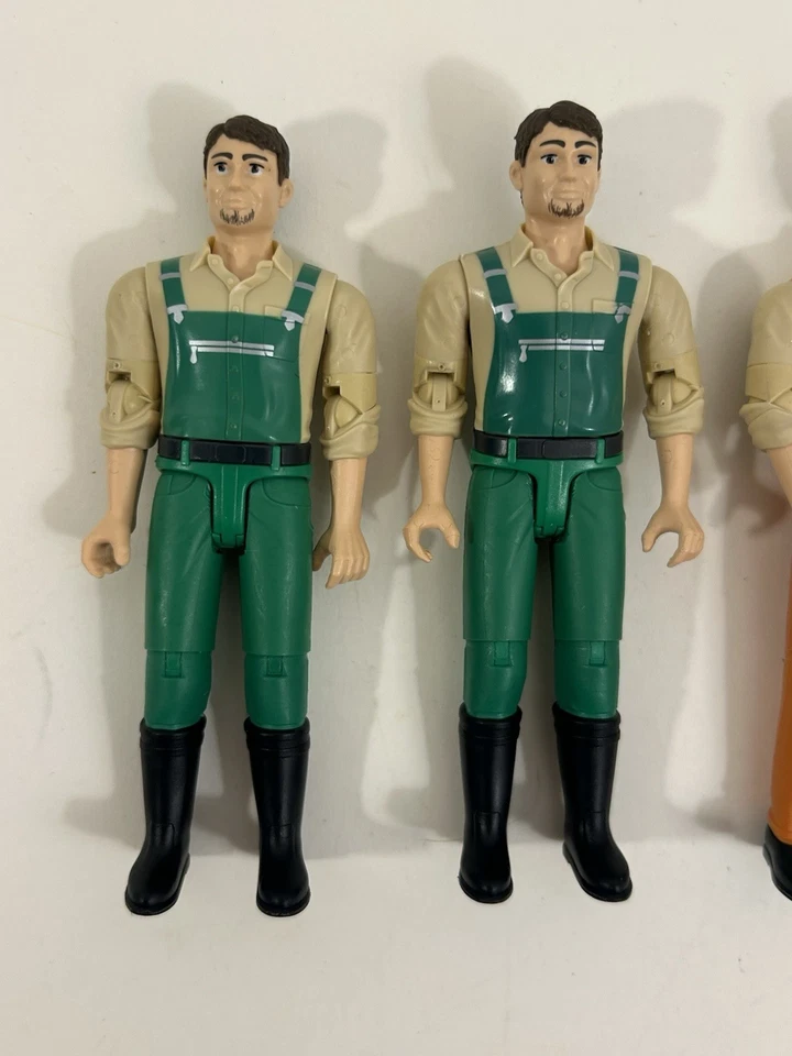 Lot of 3 Bruder BWorld Figures Gardeners Worker 4" tall - Image 2 of 4