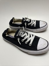 Converse All Star Chuck Taylor Shoreline Slip On Women's Black Low Top Sneakers